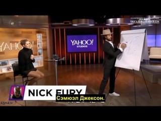 Aaron taylor johnson elizabeth olsen pictionary [rus sub]