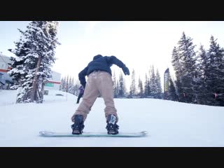 Сноубординг 2 snowboarders one challenge workout madness mini shredits