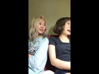 170829 hyoyeon ig live 1