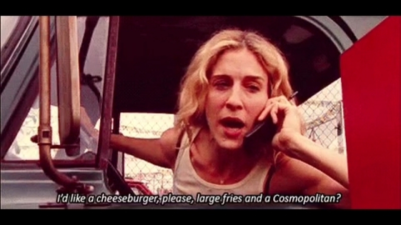 Carrie bradshaw orders at starlite diner