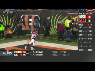 Highlights wild card game at bengals