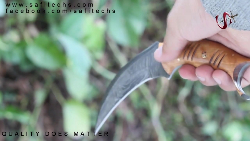 Best damascus karambit knife