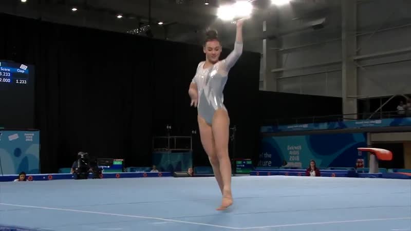 Спортивная гимнастика, вольные упражнения у девушек #буэносайрес2018