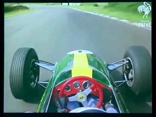 Incredible reworked colour 60fps 1964 footage of the f1 british gp onboard jim clarks lotus 25