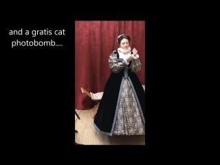 Dressing up an elizabethan lady (1570 80) by prior attire