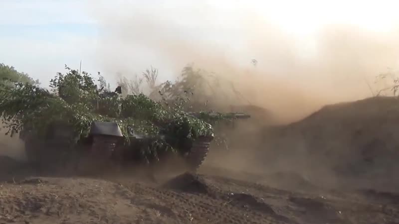 Применение тактического приема «танковый трезубец» в ходе эпизода скшу «кааз 2020» в абхазии