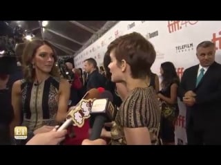 The martian kate mara interview (2015) the martian at tiff red carpet