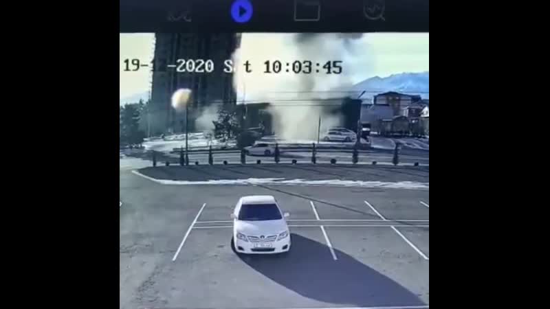 В бишкеке произошёл взрыв ему предшествовало возгорание в помещении оружейного магазина