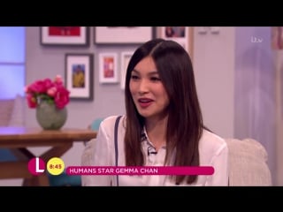 Who left humans star gemma chan star struck lorraine