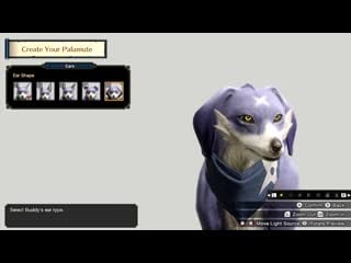 Monster hunter rise palamute, palico and character creators