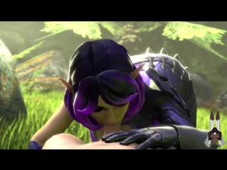 Ying makes blowjob to futanary skye paladins sex, hentai, porn ...