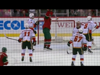 Zach parise hat trick in first period