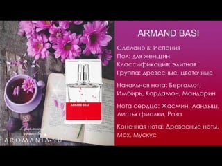 Armand basi red