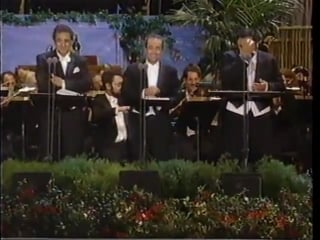 Placido domingo, jose carreras, luciano pavarotti o sole mio