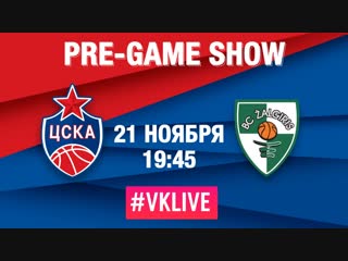 Cskabasket pre game show (vs zalgiris)