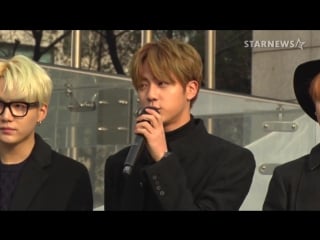 151221 bts @ k star road inauguration