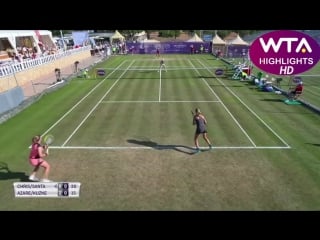 Azarenka/kuznetsova vs santamaria/ highlights