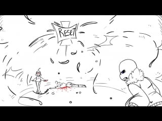 Undertale the last reset(chronotale animation)