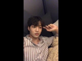 [video] 180719 kai insta live