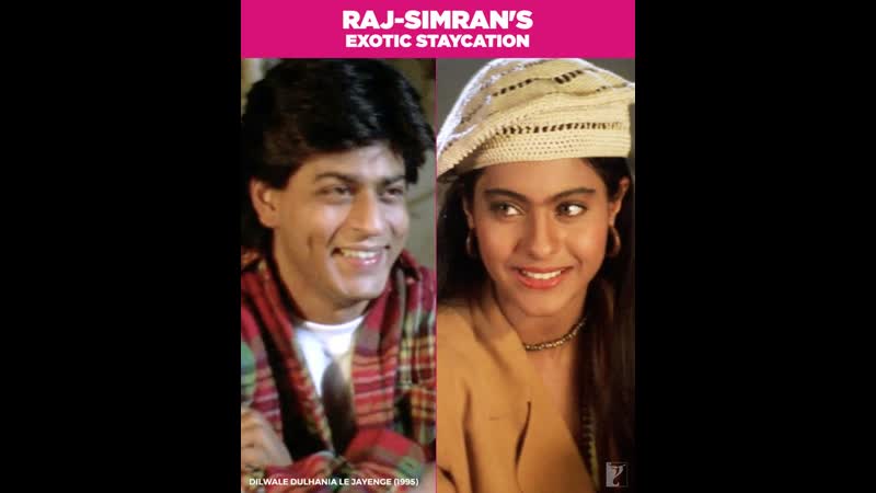Raj simran's exotic staycation | scene | dilwale dulhania le jayenge | shah rukh khan | kajol