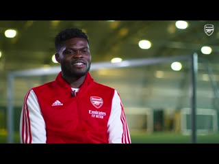 Thomas partey is here! first arsenal interview |