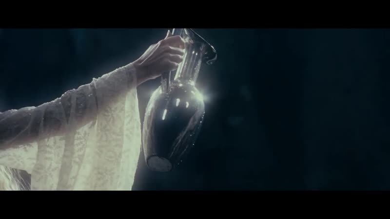 Фродо смотрит будущее в зеркале властелин колец братство кольца