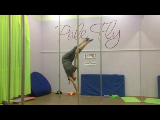 Pole dance acrobatica kristina yurchenko