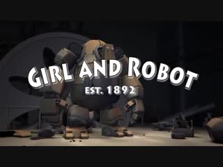 3d animated short girl and robot by the animation workshop #таверна steampunk