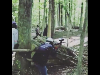 Young noble montclair boys at it paintballing in atlanta pt2