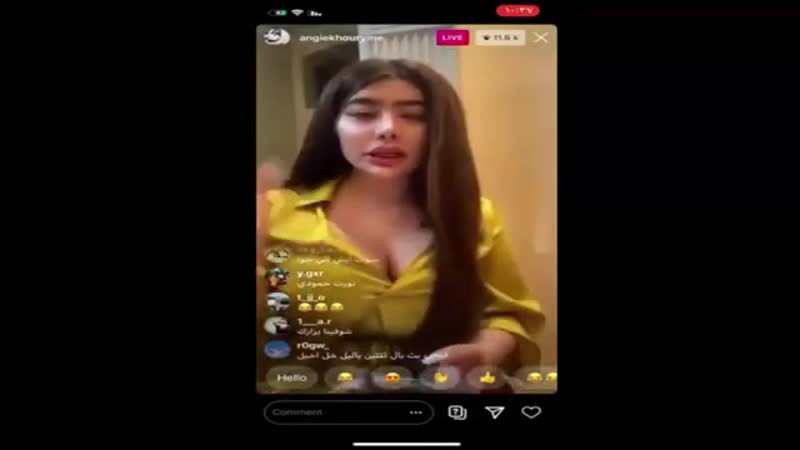 ظهور طيز وصدر أنجي خوري كامل حصريًا #انجي خوري #صدر #عرب hclde hf ig