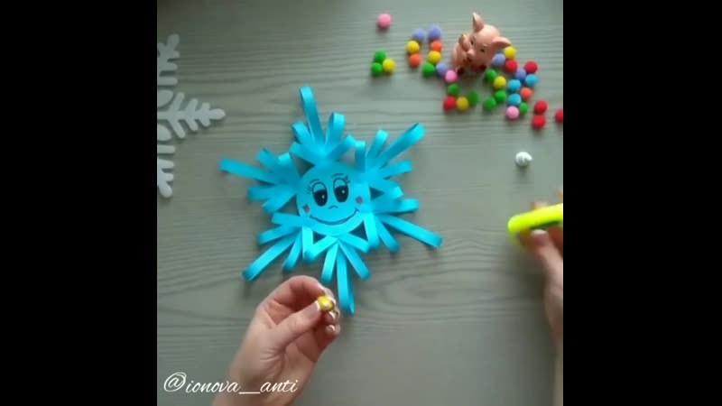 Снежинка веселинка