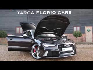 Audi rs7 4 0 tfsi v8 bi turbo quattro 5dr tip automatic saloon in panther black