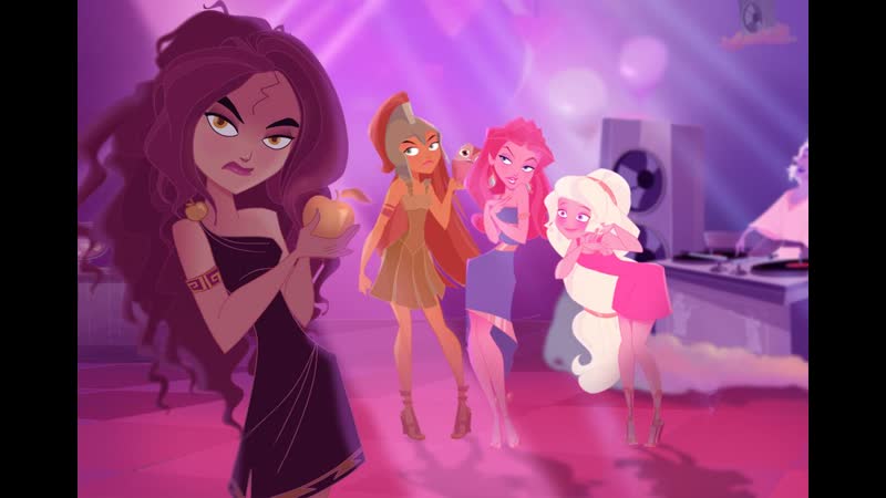 Школа богов олимпийские боги 1 серия