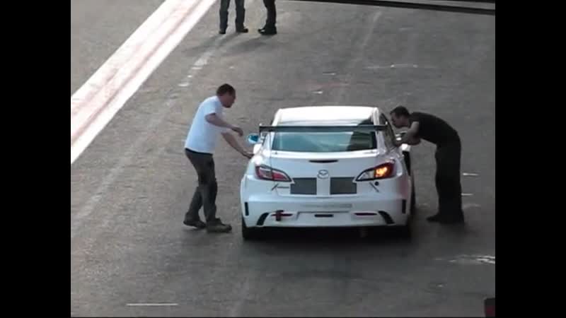 Mazda 3 sedan 20b racecar btcs 2011