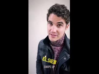 Video darren criss backstage at elsie fest via darrens ig story