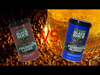 Beer обзор black rock colonial lager vs black rock pilsner blond 18+