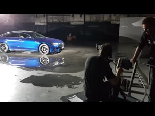 Backstage со съемок рекламного видеоролика