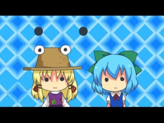 [touhou pv] iosys the lovely, freezing, tomboyish bath, cirno's hot spring