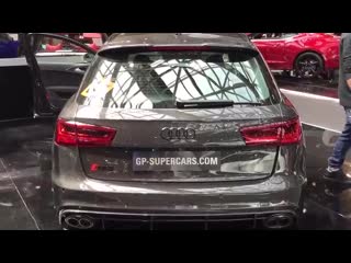 Carbon audi rs6 exterior and interior
