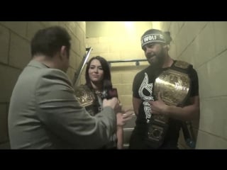 Pj black and nixon newell win tag team titles