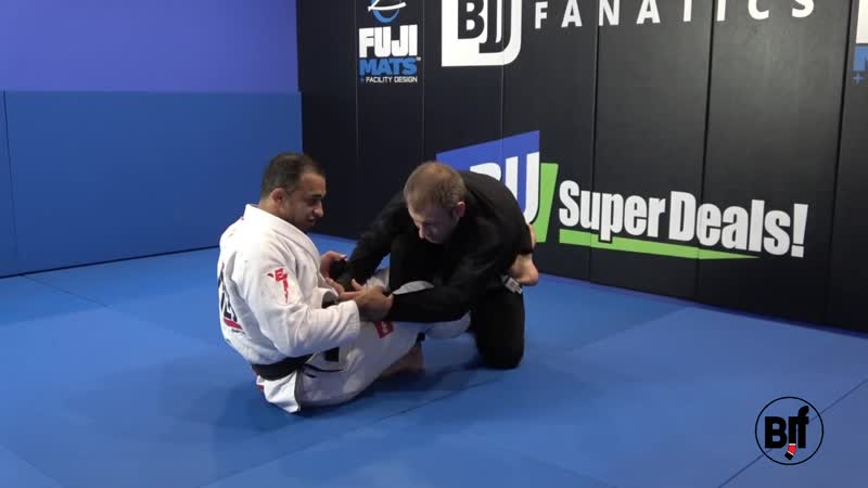 Romulo barral spider guard transition to x under sweep