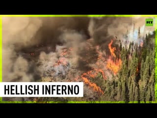 Devastating wildfires wreak havoc in canada