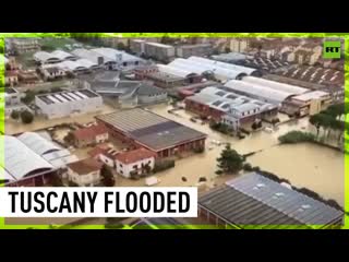 Heavy rains lead to deadly flooding in tuscany
