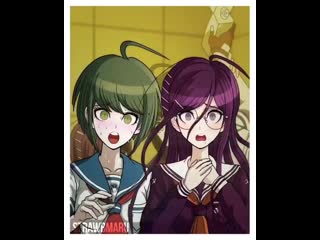 Komaru naegi | touko fukawa [ danganronpa vine ]