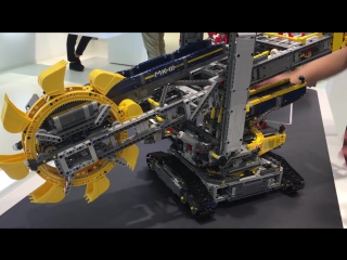 Lego technic bucket wheel excavator set 42055