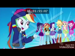 Equestria girls 5 new song #1 (rusdub)