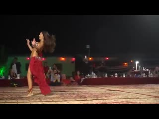 Dubai desert safari belly dancing