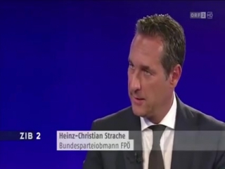 Heinz christian strache fpö über pegida