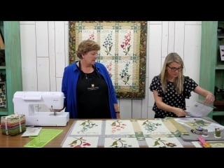 Make a harmony block of the month quilt with jenny and edyta sitar!