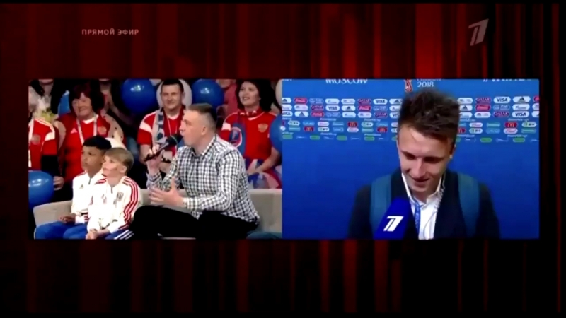 Головин ушёл с интервью